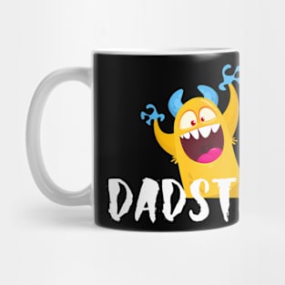 Fathers Day Dadster Silly Monster Papa Daddy Mug